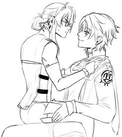 Lineart Half body Lineart Half body