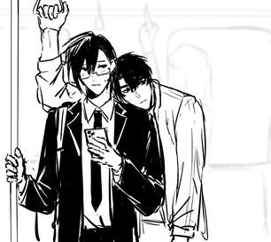 B&W Sketch Half Body B&W Sketch Half Body